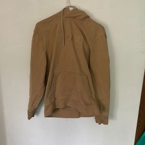 American Eagle Sweatshirt Tan Medium 100% Cotton